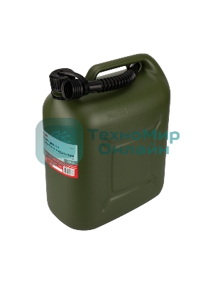 Канистра Rexant для ГСМ и технических жидкостей, вертикальная 20 л, пластиковая, усиленная