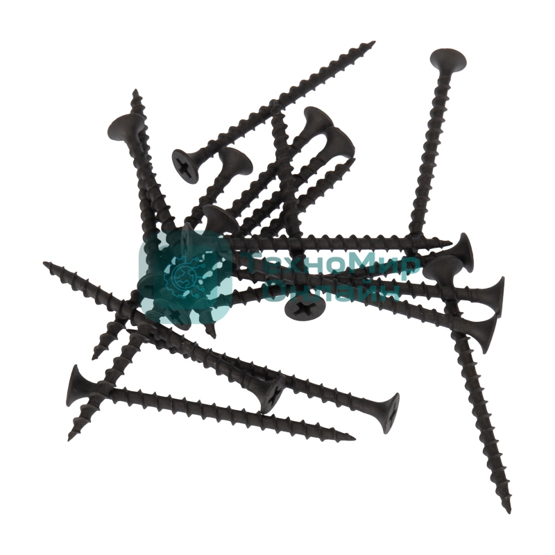 Саморез гипсокартон-дерево Kranz 3.5х55, пакет (20 шт.)