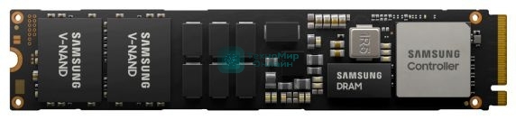Накопитель SSD Samsung Enterprise PM9A3, 960Gb, M.2 22110, PCIe 3.0 x4, NVMe, R/W 5000/1400 Mb/s OEM