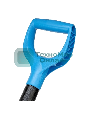 Лопата совковая Palisad LUXE 235х285х1310 мм, ребра жесткости, деревянный черенок, с рукояткой