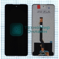 Дисплей для Tecno Pova 2, Infinix Note 10 NFC черный