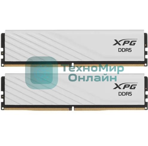 Оперативная память XPG Lancer Blade, DDR5, 32GB (2x16GB), 6000MHz, CL30, DIMM, с радиаторами, белый