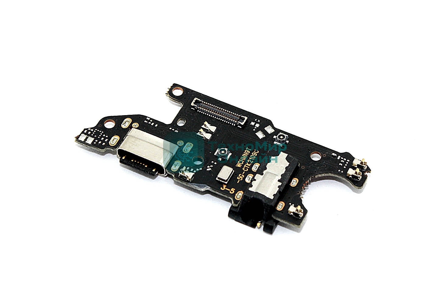 Нижняя плата с разъемом зарядки и микрофоном для Xiaomi Redmi Note 9T