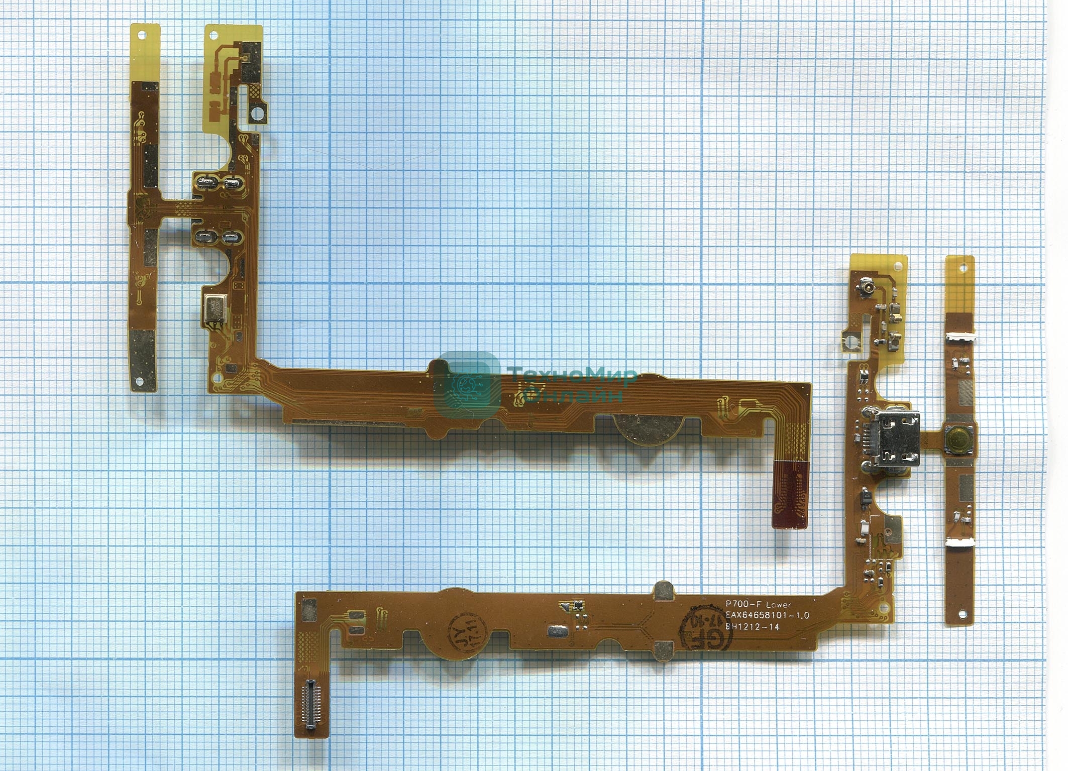 Плата разъема питания с микрофоном для LG Optimus L7 P705