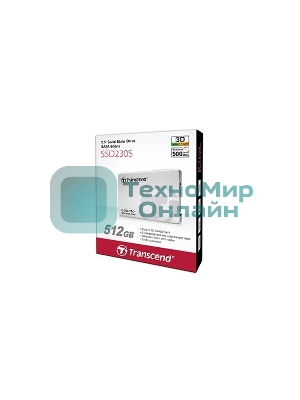 Накопитель SSD Transcend 230S, 512Gb, SATA III, 2.5