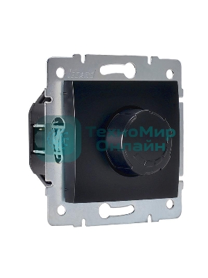 Механизм светорегулятора СП 800Вт KARINA черный бархат LEZARD 707-4288-115