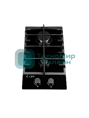 Газовая варочная панель LEX GVG 321 BL2 конфорки газ-контроль электроподжиг