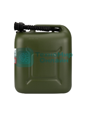 Канистра Rexant для ГСМ и технических жидкостей, вертикальная 20 л, пластиковая, усиленная