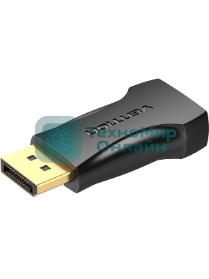 Адаптер-переходник Vention DisplayPort 20M > HDMI F 4K