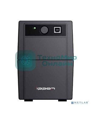 Источник бесперебойного питания Ippon Back Basic 1050S Euro 600Вт 1050ВА черный