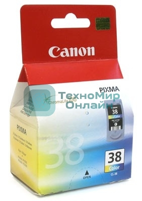 Картридж струйный Canon CL-38 2146B005 многоцветный для Canon IP1800/2500