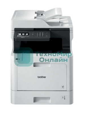 МФУ Brother DCP-L8410CDW, цветной светодиодный принтер/сканер/копир A4, сеть