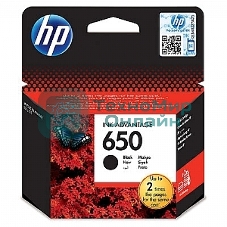Картридж струйный HP 650 CZ101AE черный для HP DJ IA 2515