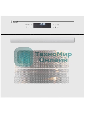 Духовой шкаф электрический Gefest ЭДВ ДА 622-04 БS белый, встраиваемый