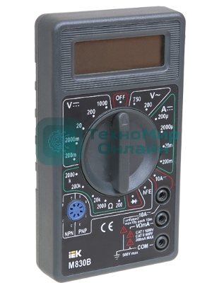 Мультиметр IEK TMD-2B-830 цифровой Universal M830B