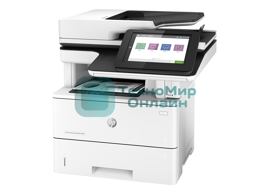 МФУ лазерное HP LaserJet Enterprise M528f (1PV65A), A4, ч/б, печ. до 43 стр/мин., скан. до 43 стр/мин. (ч/б) 38 стр/мин. (цвет), 1200 x 1200 dpi (печать) 600x600dpi (скан.), USB, RJ-45