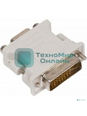 Переходник DVI-I (M) в VGA(SVGA) (F) ExeGate, позолоченные контакты, экранирование