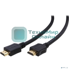 Кабель Filum HDMI 1.8 м., ver.1.4b, CCS, черный, разъемы: HDMI A male-HDMI A male, пакет. FL-CL-HM-HM-1.8M (894132)