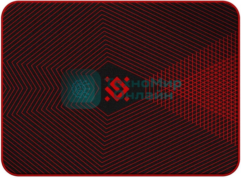 Ковер напольный игровой Defender CYBE черный