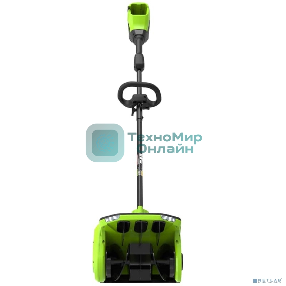 Снегоуборщик аккумуляторный Greenworks GD60SS2 60V, 30 см, с регулируемым направлением выброса, бесщеточный, c 1хАКБ 5Ач и ЗУ 2603207UG