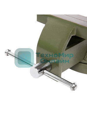 Тиски слесарные Сибртех 100 мм, стальные, поворотные