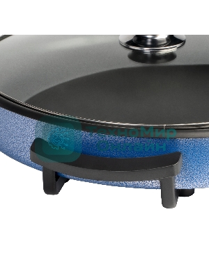 Электросковорода Galaxy Line GL 2663, синий, 1700 Вт, 3 л