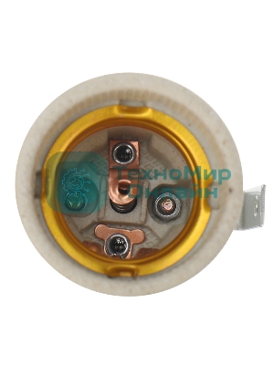 Патрон керамический E27 Rexant с держателем