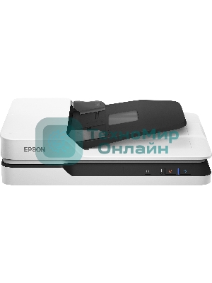 Сканер Epson WorkForce DS-1630 (B11B239401) планшетный, A4, CIS, 600x600 dpi, двусторонный автоподатчик, USB 3.0