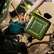 Канистра Rexant для ГСМ и технических жидкостей, вертикальная 10 л, пластиковая, усиленная