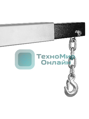 Кран гидравлический Matrix 1 т, h подъема 25–2060 мм, складной (комплект из 2 частей)