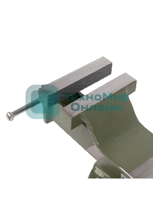 Тиски слесарные Сибртех 100 мм, стальные, поворотные