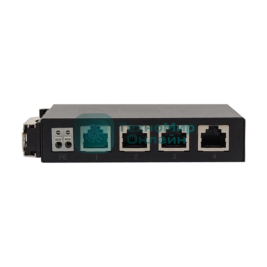 Устройство грозозащиты линий Ethernet + PoE на 4 канала (УЗИП). Класс II. Защищает PoE оборудование, подключенное к линиям Ethernet от наведенного напряжения высоких энергий. Скорость передачи данных: 10/100/1000 Мбит/c. Стандарты PoE: IEEE802.3 af/at/bt до 90W. Защищаемые контакты: 1-8. Номинальное рабочее напряжение Un - 48V DC. Максимльное рабочее напряжение Um - 58V DC. Максимльный ток разряда Imax - до 10kA. Время отклика - до 1нс. Вход - Розетка RJ45, Выход - Розетка RJ45. Заземление - заж