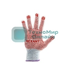 Перчатки Rexant х/б белые нейлоновые (