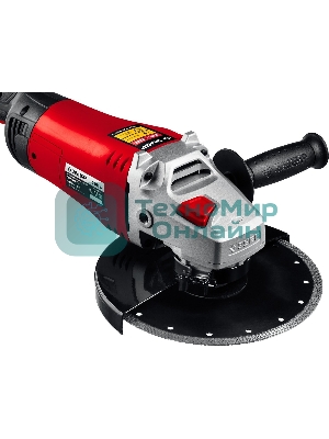 Угловая шлифовальная машина Зубр 230 мм, 2600 Вт.