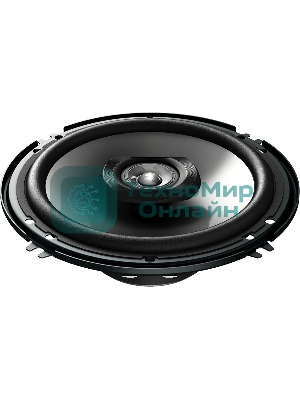 Колонки автомобильные Pioneer TS-F1634R (без решетки) 88дБ 4Ом 16см (6дюйм) (ком.:2кол.) коаксиальные двухполосные