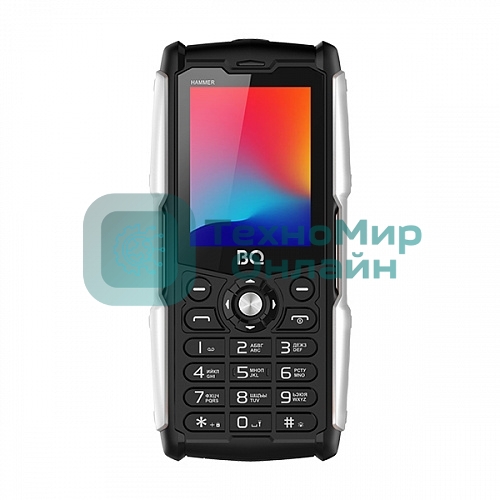 Мобильный телефон BQ 2449 Haммer черный