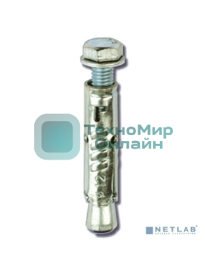 Анкер забивной М10 с болтом (уп. 20 шт) ДКС CM431060