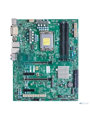 Материнская плата Supermicro MBD-X13SAE-B, сокет LGA1700, Intel W680, DDR5 2xPCIe 5.0 x16, 3xM.2, 2xRJ-45, ATX