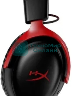 Гарнитура HyperX Cloud III чёрный-красный, проводная, 3.5 мм