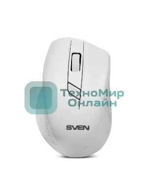 Мышь беспроводная SVEN RX-325 белый, 1000 dpi, радиоканал, USB, кнопки - 4