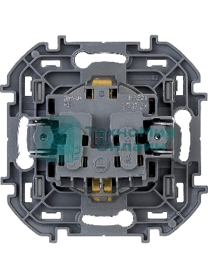 Розетка 2К+З немецкий стандарт 16А 250 В алюминий