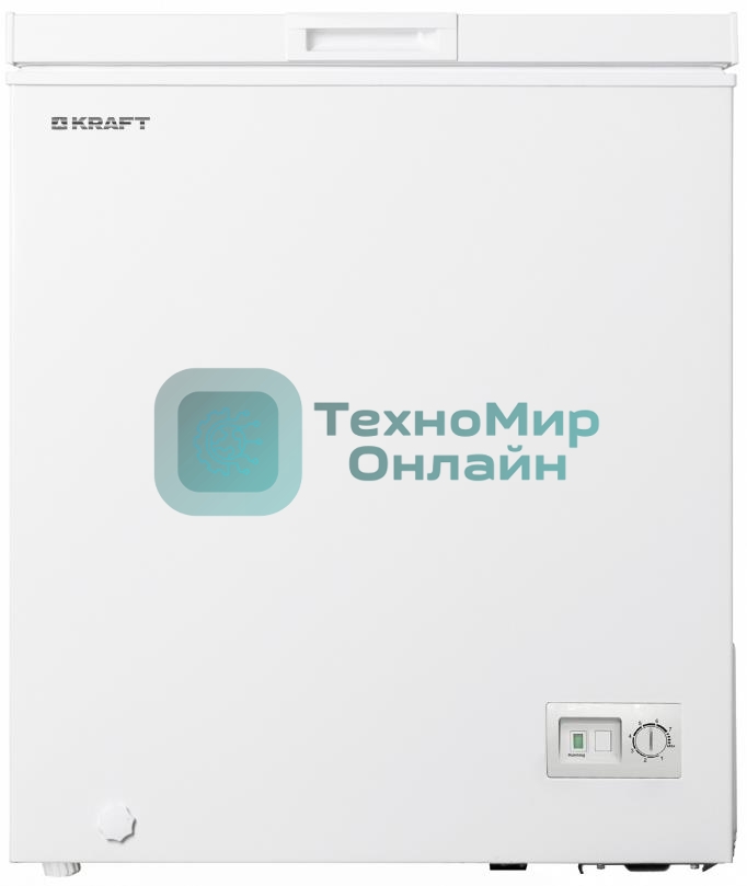 Морозильный ларь Kraft BD(W)-185QX, белый, 160л