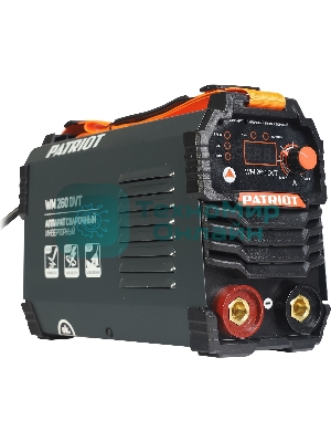 Сварочный аппарат Patriot WM260DVT инвертор MMA/TL/vrd 12.5кВт
