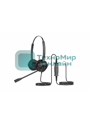 Гарнитура Fanvil HT302 чёрный, проводная