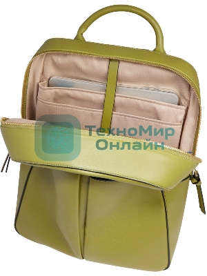 Рюкзак женский Piquadro Ashley CA6455W134/VE оливковый кожа