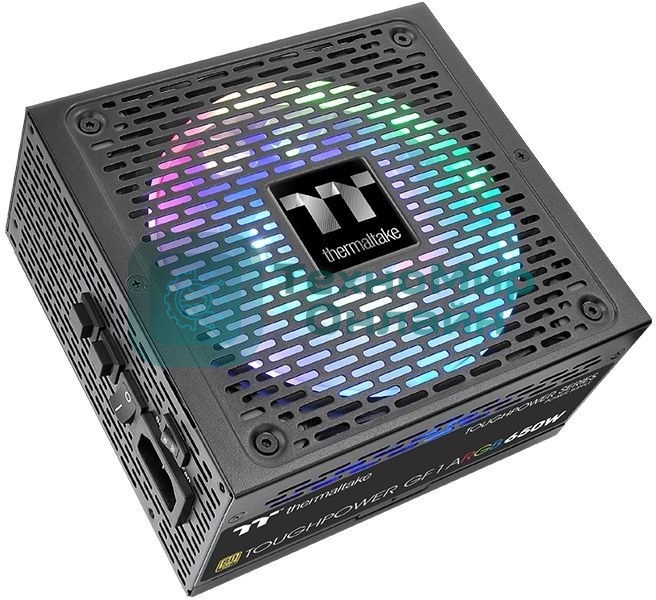 Блок питания Thermaltake Toughpower GF1 ARGb RTL (PS-TPD-0650F3FAGE-1), 650Вт, 80 PLUS Gold, 140мм, модульный, черный