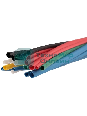 Термоусаживаемые трубки Rexant SMALL TUBE 2:1 (Набор 20 шт.)