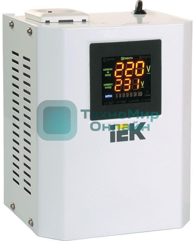 Стабилизатор напряжения Boiler 0.5кВА IEK IVS24-1-00500