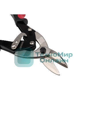 Ножницы по металлу правые Rexant 260 мм никелированные, двухкомпонентные рукоятки