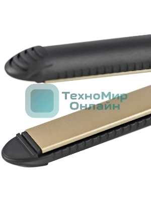 Выпрямитель для волос Galaxy Line GL 4519 черный/золотистый, 24 мм, 180 °C, 1 режим